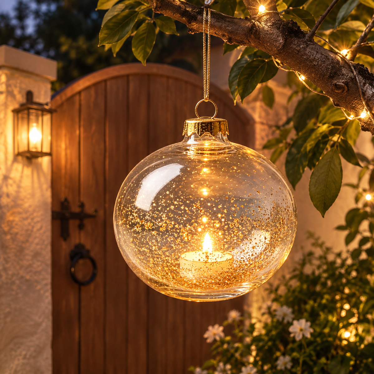 Glass Ball Hanging Ambience Lantern