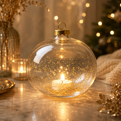 Glass Ball Hanging Ambience Lantern