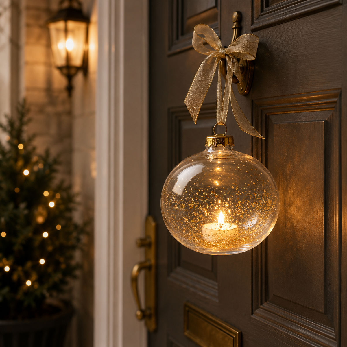 Glass Ball Hanging Ambience Lantern