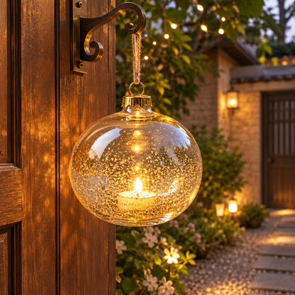 Glass Ball Hanging Ambience Lantern