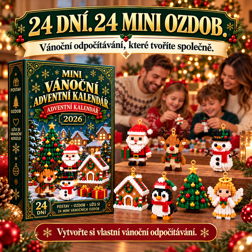 BILLHOL® 🎄Adventní kalendář – 24 kouzelných vánočních překvapení | Limitovaná edice 2026