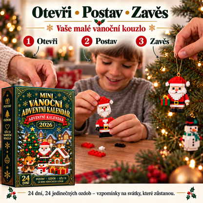 BILLHOL® 🎄Adventní kalendář – 24 kouzelných vánočních překvapení | Limitovaná edice 2026