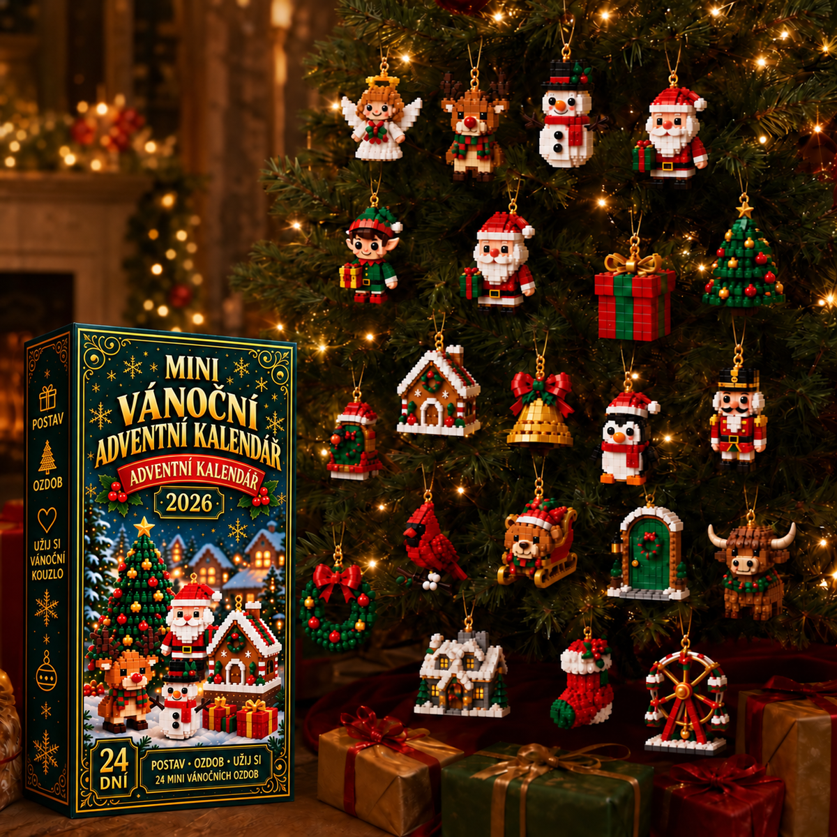 BILLHOL® 🎄Adventní kalendář – 24 kouzelných vánočních překvapení | Limitovaná edice 2026