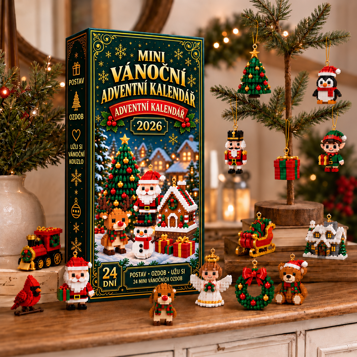BILLHOL® 🎄Adventní kalendář – 24 kouzelných vánočních překvapení | Limitovaná edice 2026