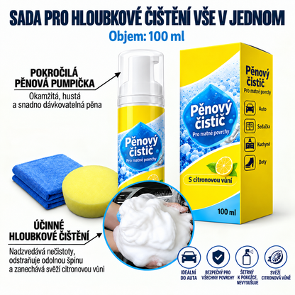 JEN DNES 80% SLEVA｜Creawel® 4v1 enzymatický pěnový čistič – Kuchyně, auto, pohovka i boty, jedna láhev zvládne všechno