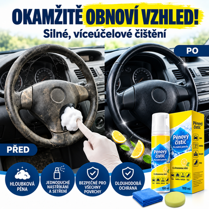JEN DNES 80% SLEVA｜Creawel® 4v1 enzymatický pěnový čistič – Kuchyně, auto, pohovka i boty, jedna láhev zvládne všechno
