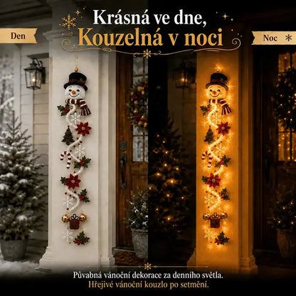 BILLHOL® 🎉Zářivá vánoční kaskáda – Luxusní LED dekorace s hřejivým světlem | 6 kouzelných vánočních motivů